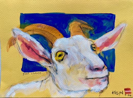 Goat. Cheese.