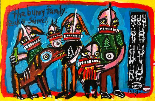 bunny family