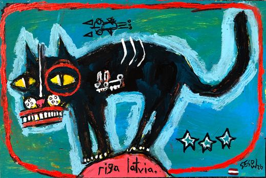 Cat of Riga