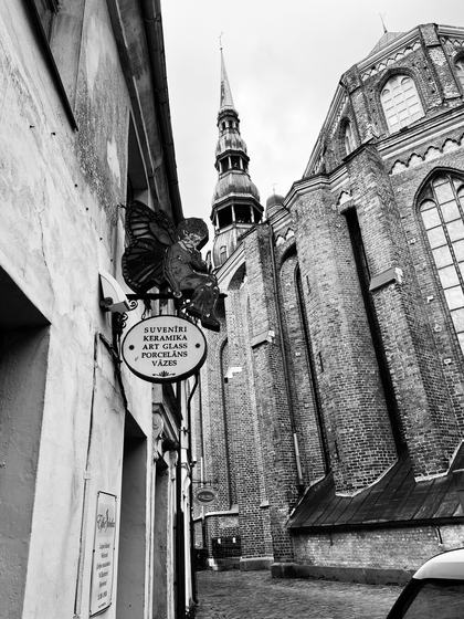 Behind St. Peter's