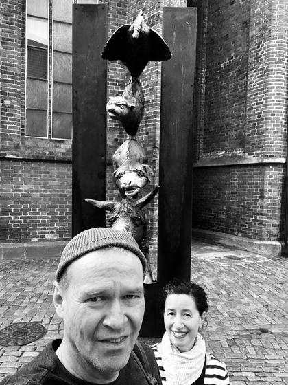 Selfie with the musicians