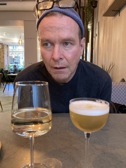 A drink after