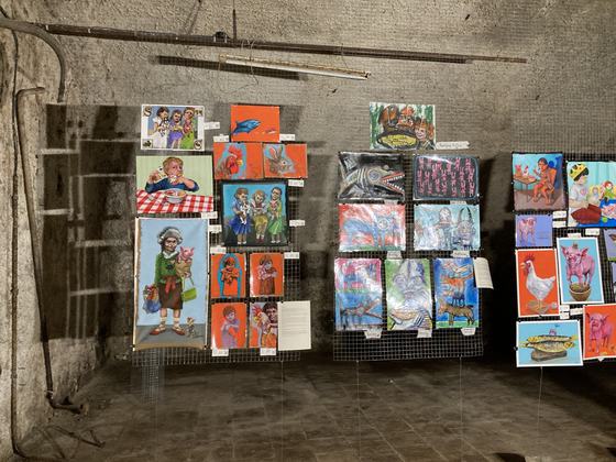 Dana's wall, whole