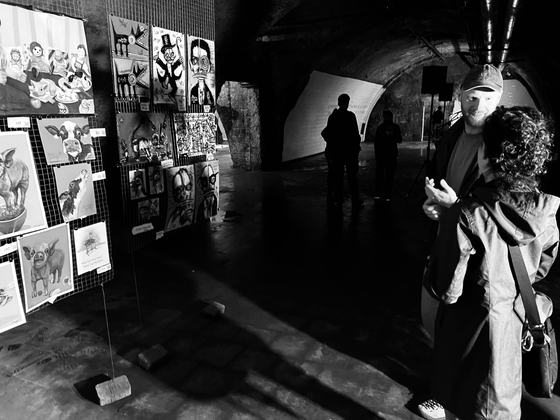 Talking paintings