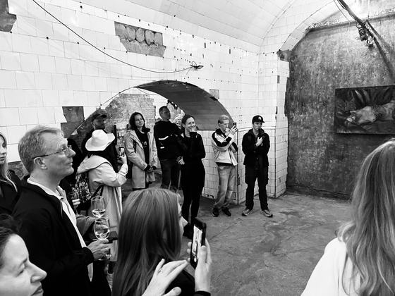 Artist talk underground