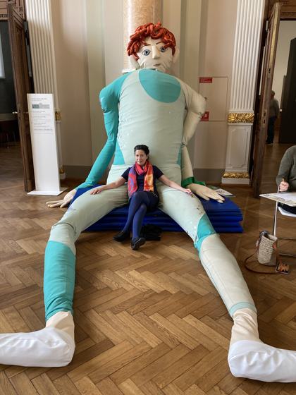 Sitting in a lap