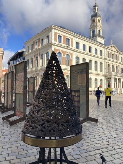 The first Christmas tree