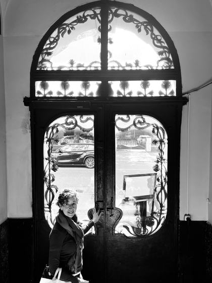 The iron door