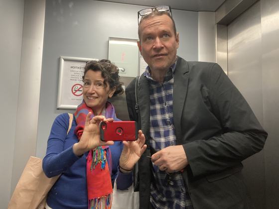 Lift selfie